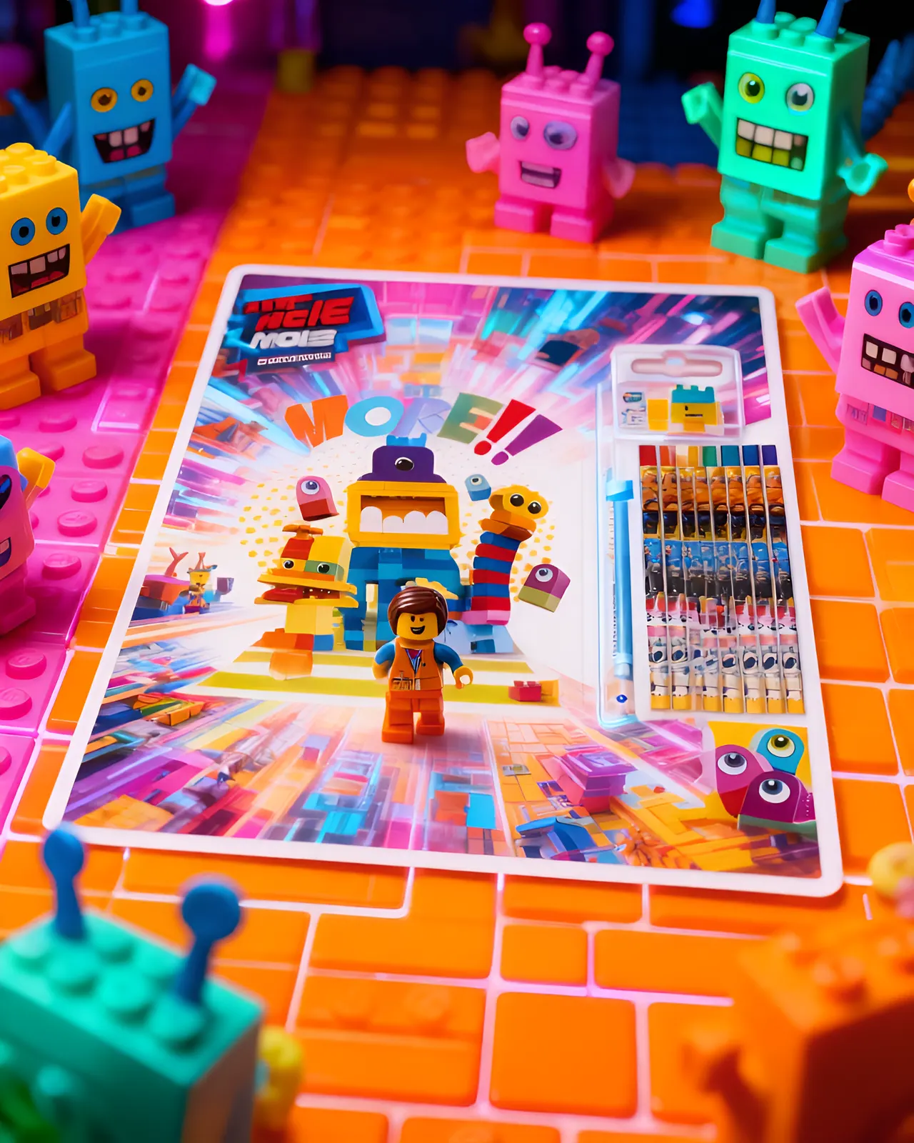 LEGO Emmet Brickowski DUPLO Stationery Set – The LEGO Movie 2 - Image 3