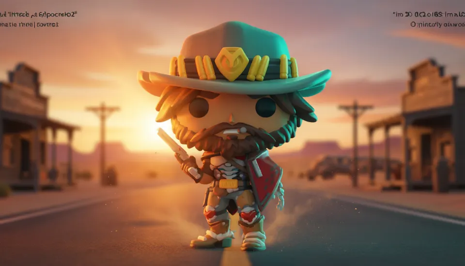 Funko Pop! Games Overwatch 2 Cassidy #59189 Vinyl Figure