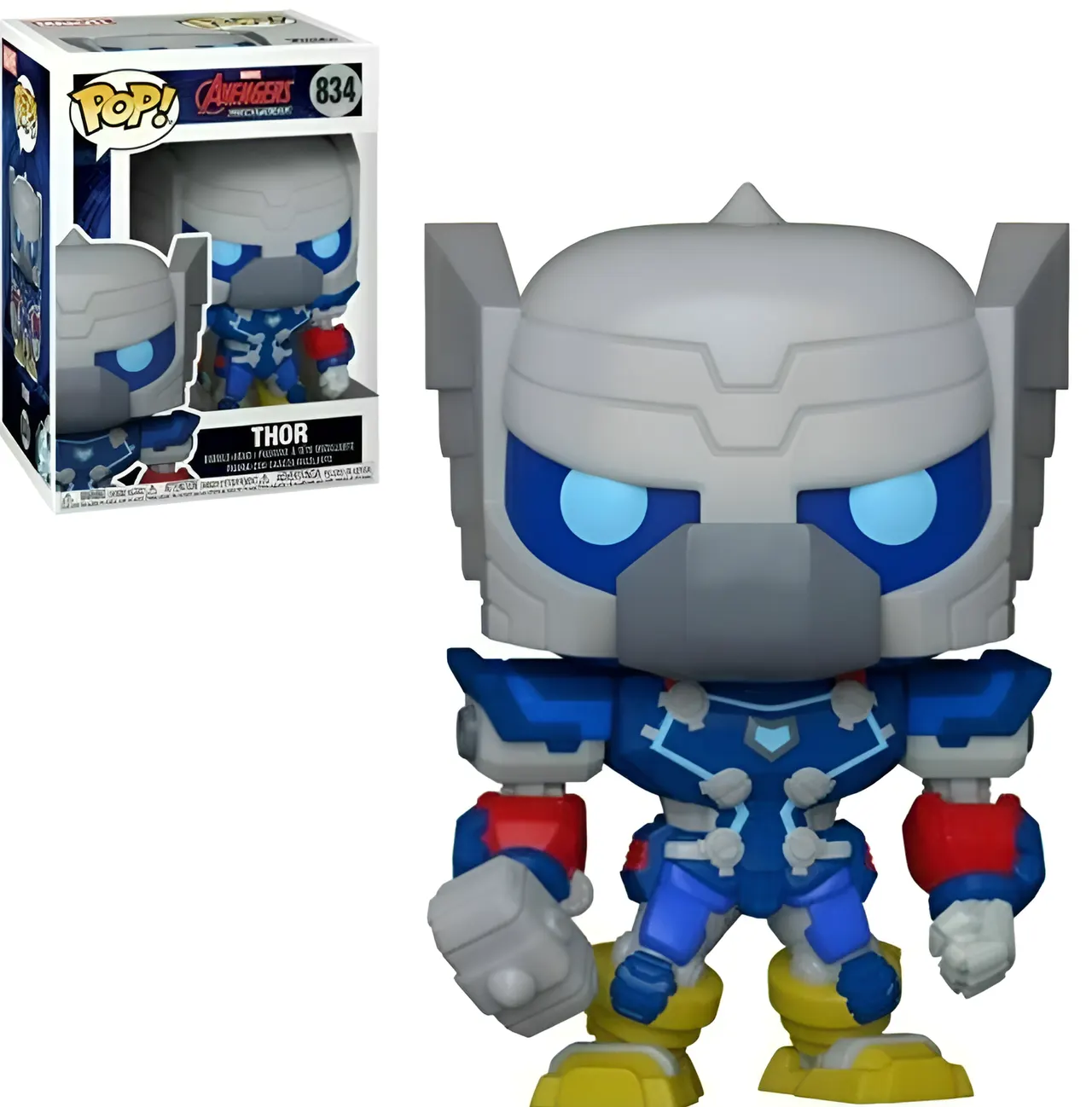 Funko POP! Marvel Avengers Mech Strike Thor - Image 1