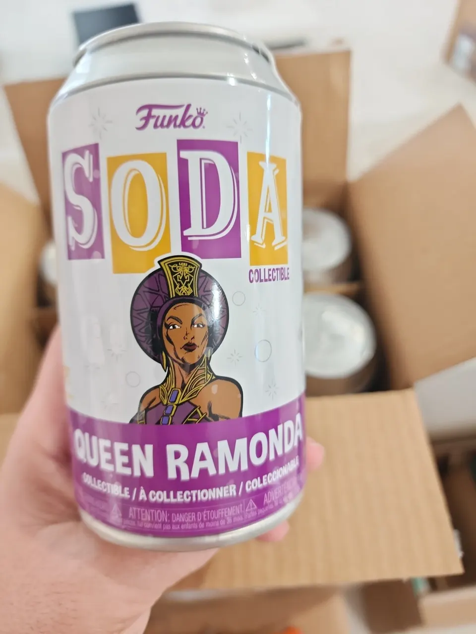 Funko Vinyl SODA Queen Ramonda (Wakanda Forever) - 1 in 6 Chase - Image 7