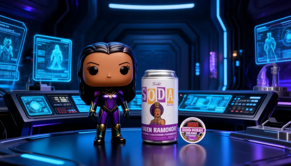 Funko Vinyl SODA Queen Ramonda (Wakanda Forever) - 1 in 6 Chase