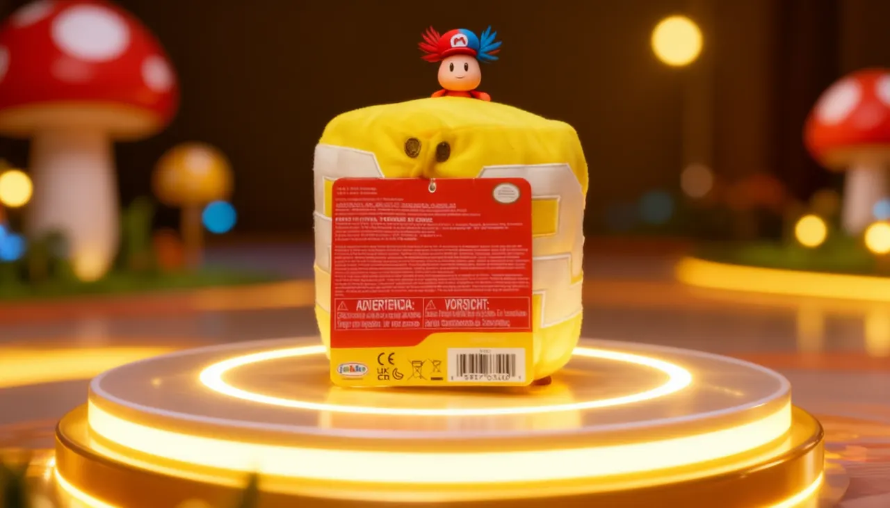Jakks Pacific Question Block Sound Plush – Super Mario - Image 15