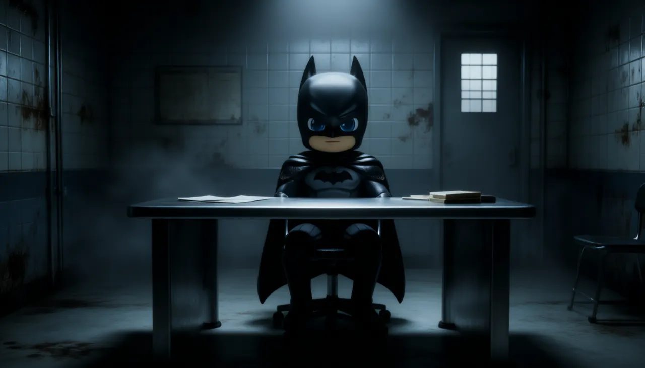 Hot Toys Batman Interrogating Cosbaby – DC Comics - Image 6