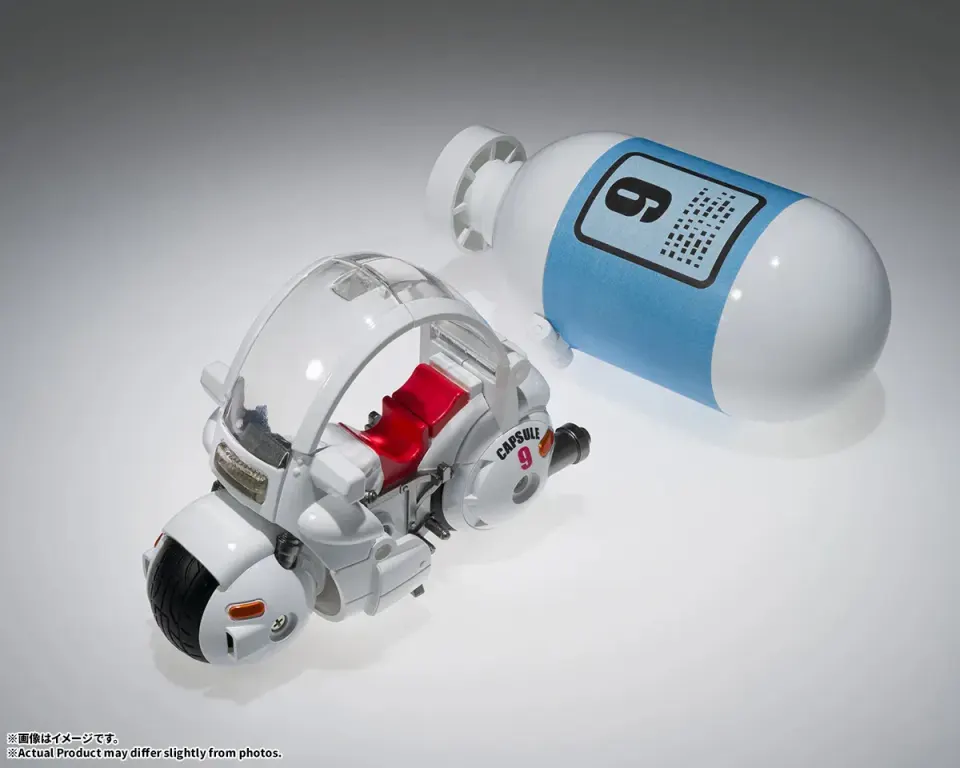 Bandai Spirits ChangeArts Dragon Ball Bulma Hoi-Poi Capsule No.9 Motorcycle - Image 3