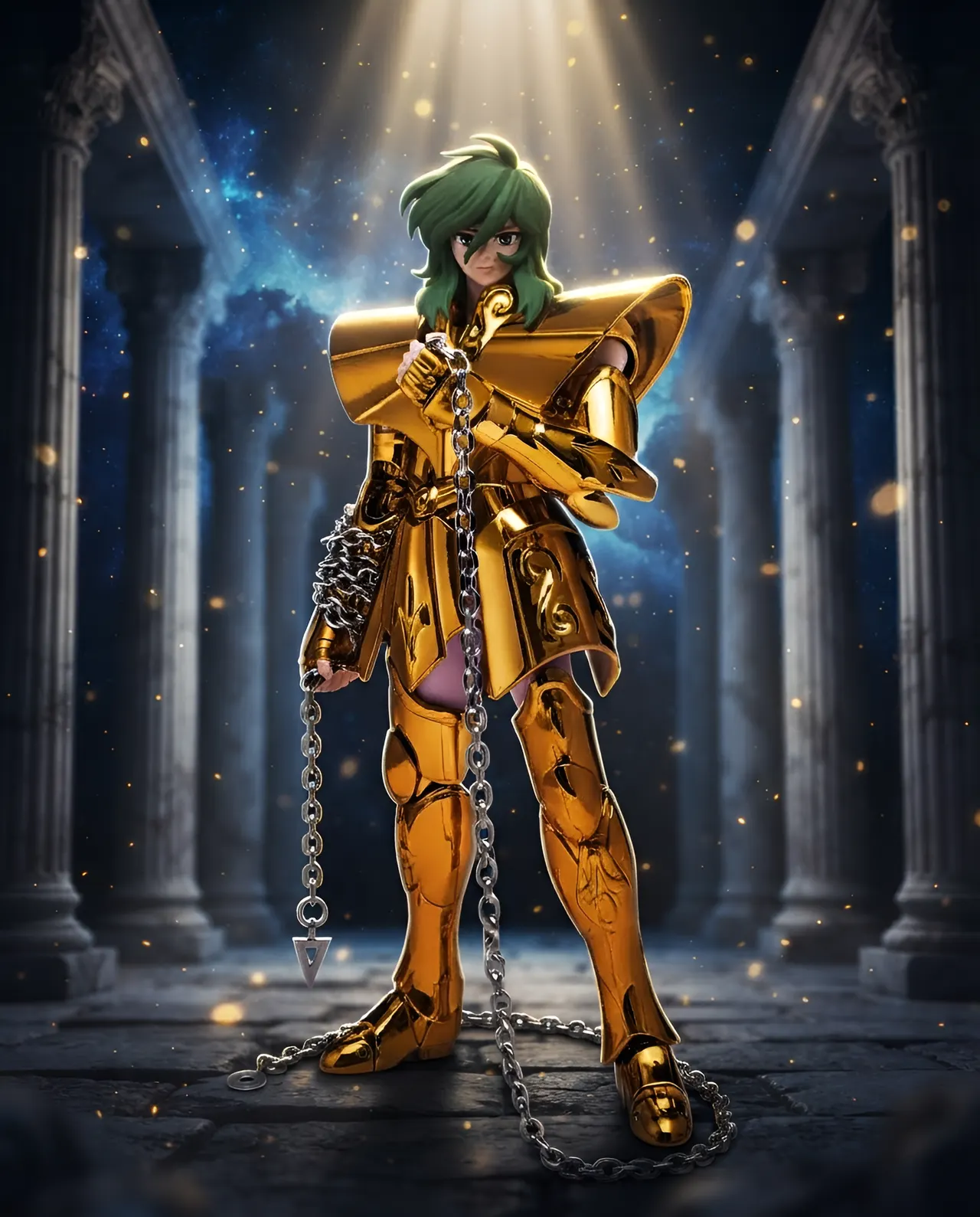 Bandai Spirits Saint Seiya Virgo Shun – Gold Cloth 17cm Figure - Image 8