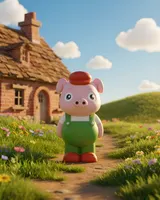 FABA Disney Three Little Pigs Audio Figure – Personaggio Sonoro - Thumbnail 2