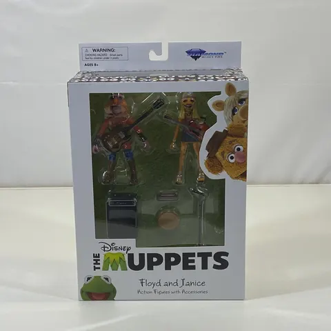 Diamond Collectibles Muppets Floyd Pepper & Janice 2‑Pack Figure
