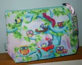 Santoro Cute Owl Zippered Laundry Bag – Grazioso Gufo - Thumbnail 1