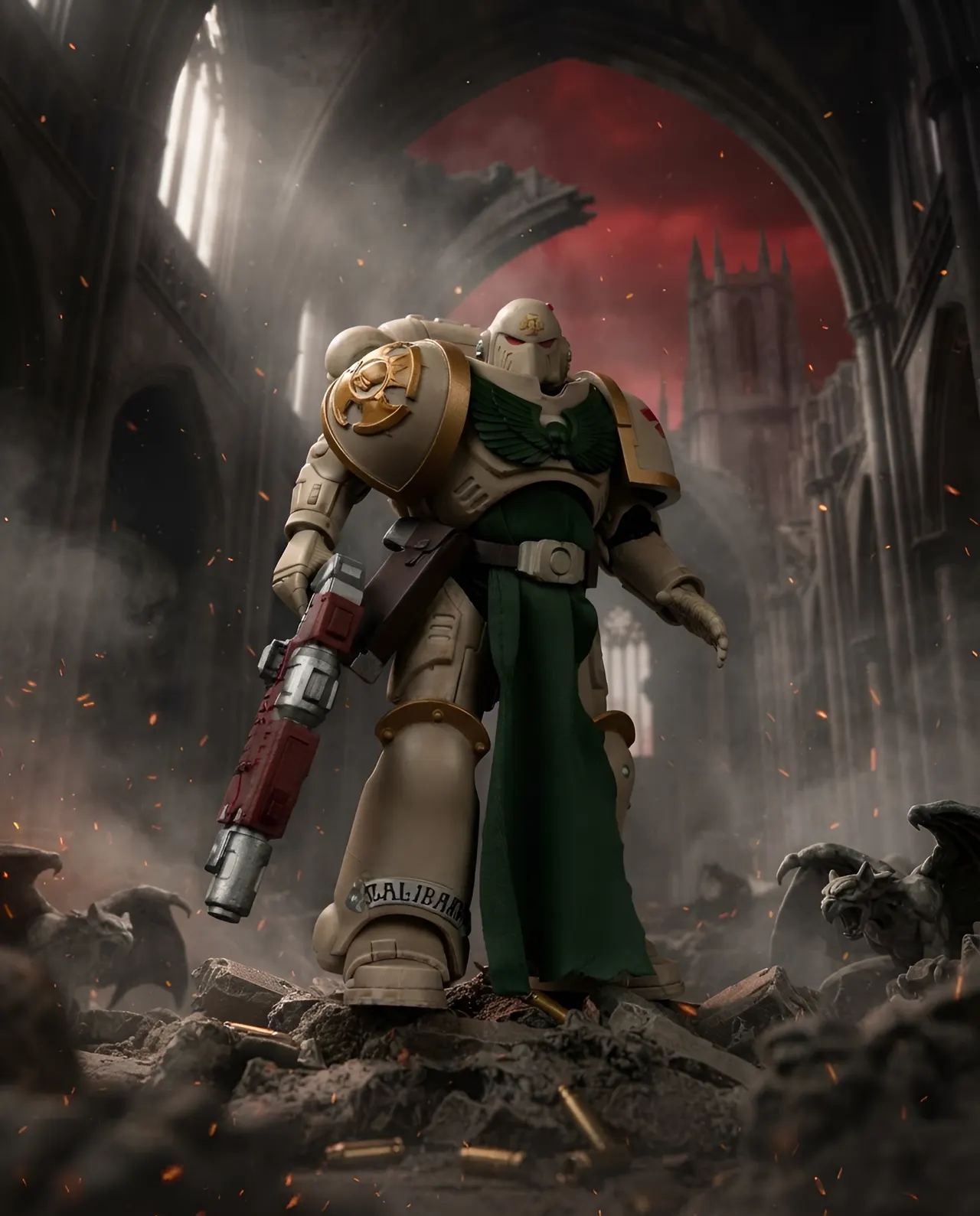 McFarlane Toys Sternguard Veteran 7" Warhammer 40K Figure - Image 7