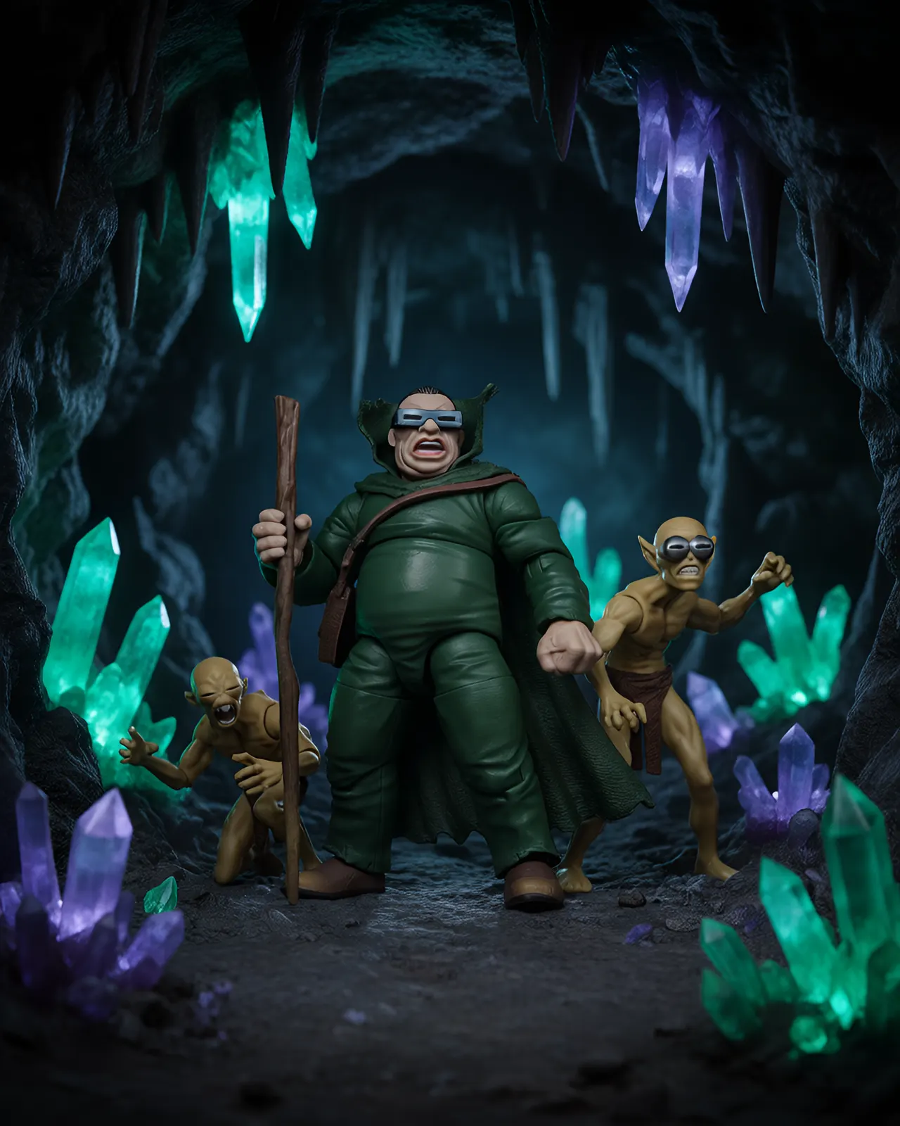 Hasbro Marvel Legends 3-Pack Mole Man & Moloids 6" Figure Set - Image 13