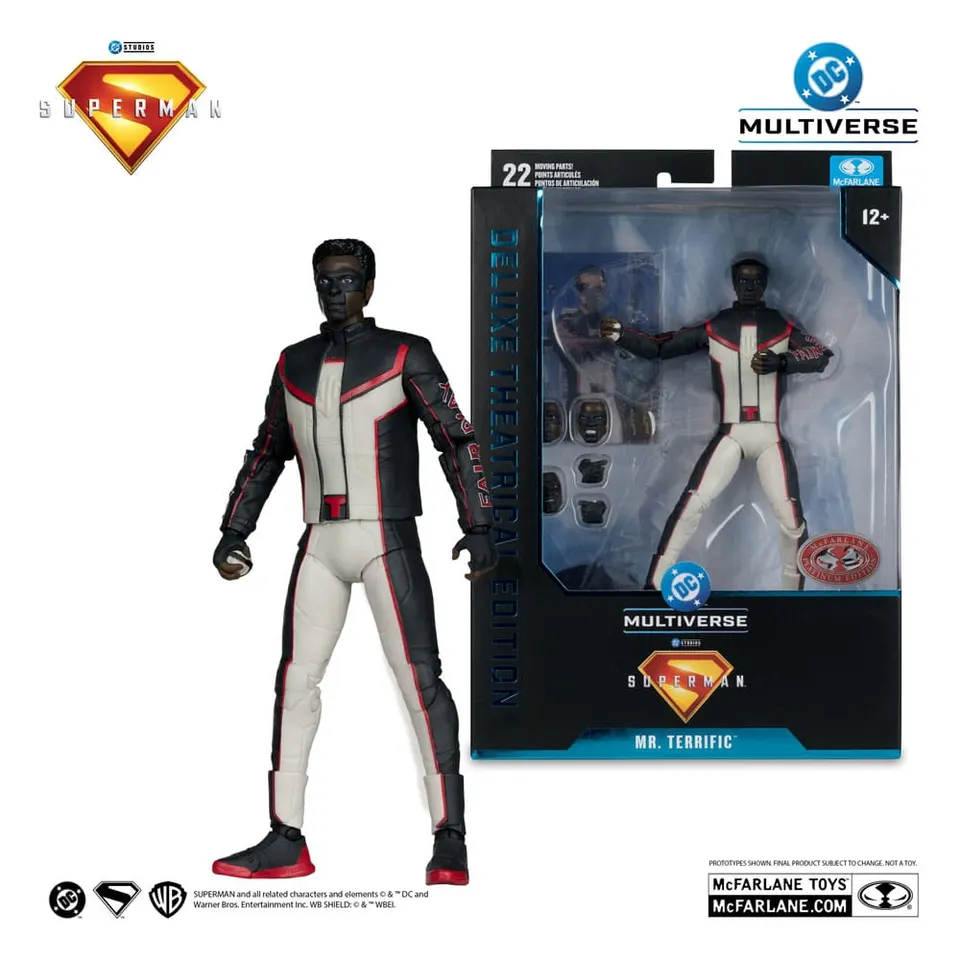 McFarlane Toys Mister Terrific Red Platinum Edition - DC Multiverse 7" - Image 1