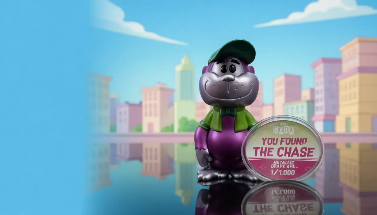 Funko Vinyl SODA Grape Ape 1/6 Chase Collectible Figure - Image 17