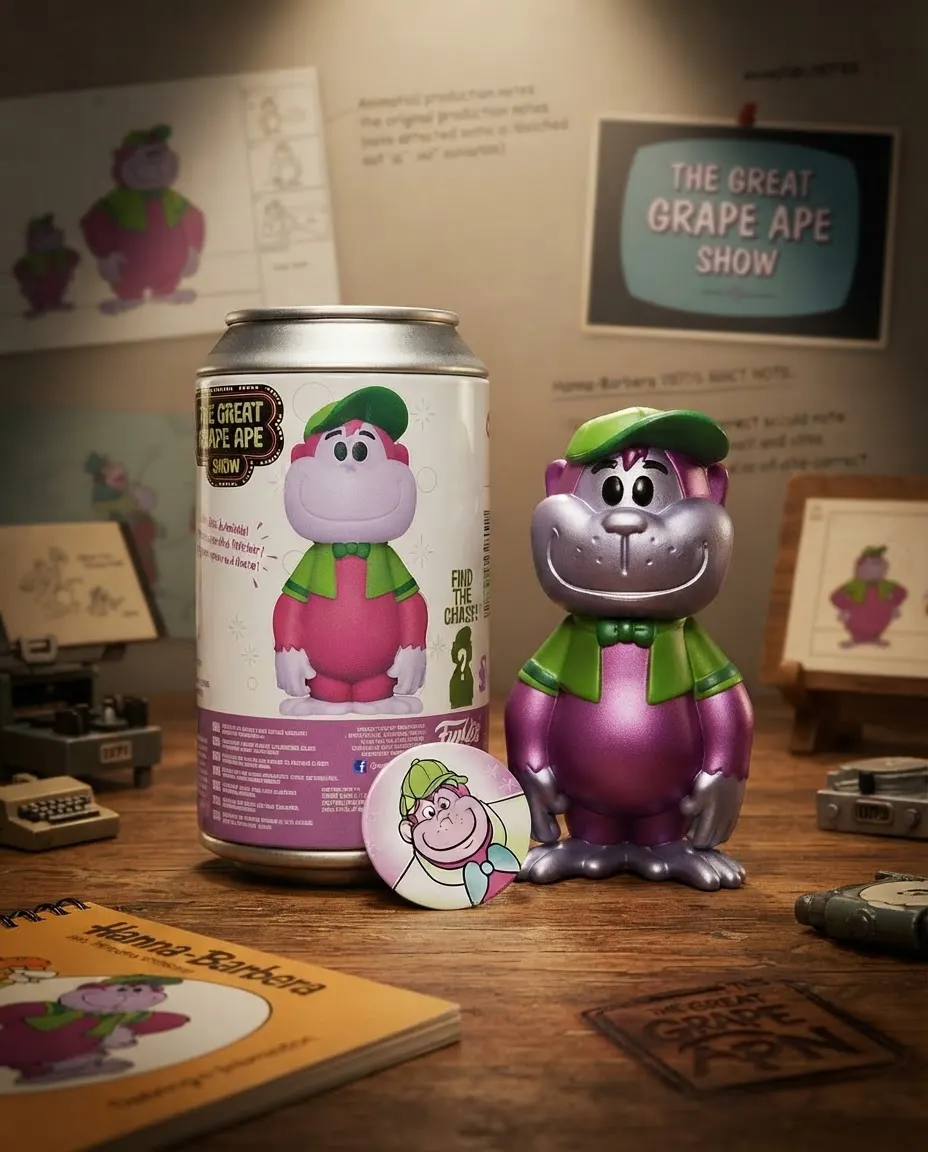 Funko Vinyl SODA Grape Ape 1/6 Chase Collectible Figure - Image 18
