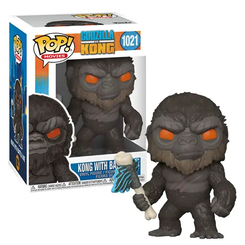 Funko POP! Movies Battle-Ready Kong #1021 4.25" Vinyl Figure