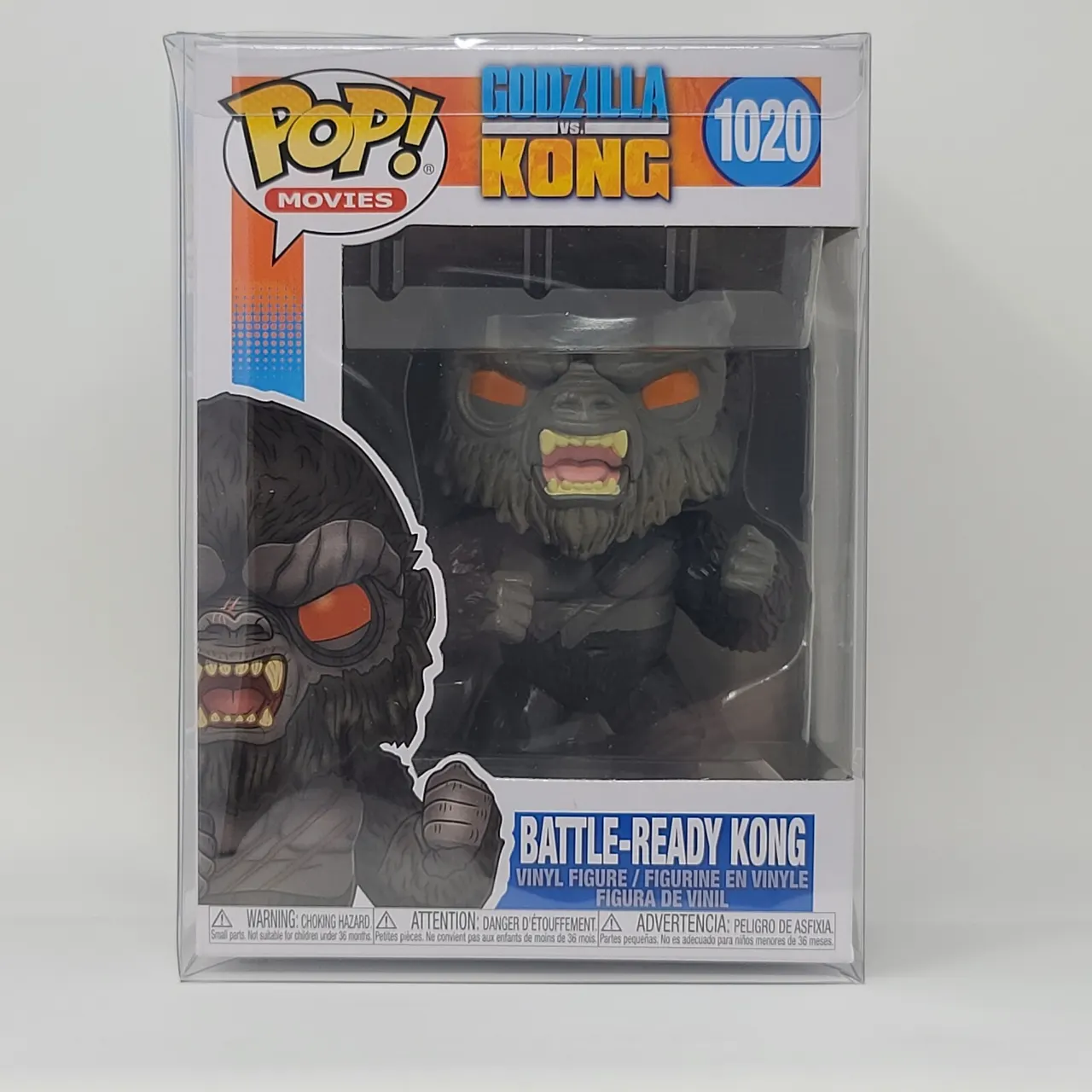 Funko POP! Movies Battle-Ready Kong #1021 4.25" Vinyl Figure - Image 3