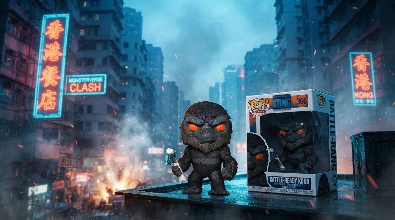 Funko POP! Movies Battle-Ready Kong #1021 4.25" Vinyl Figure - Image 7