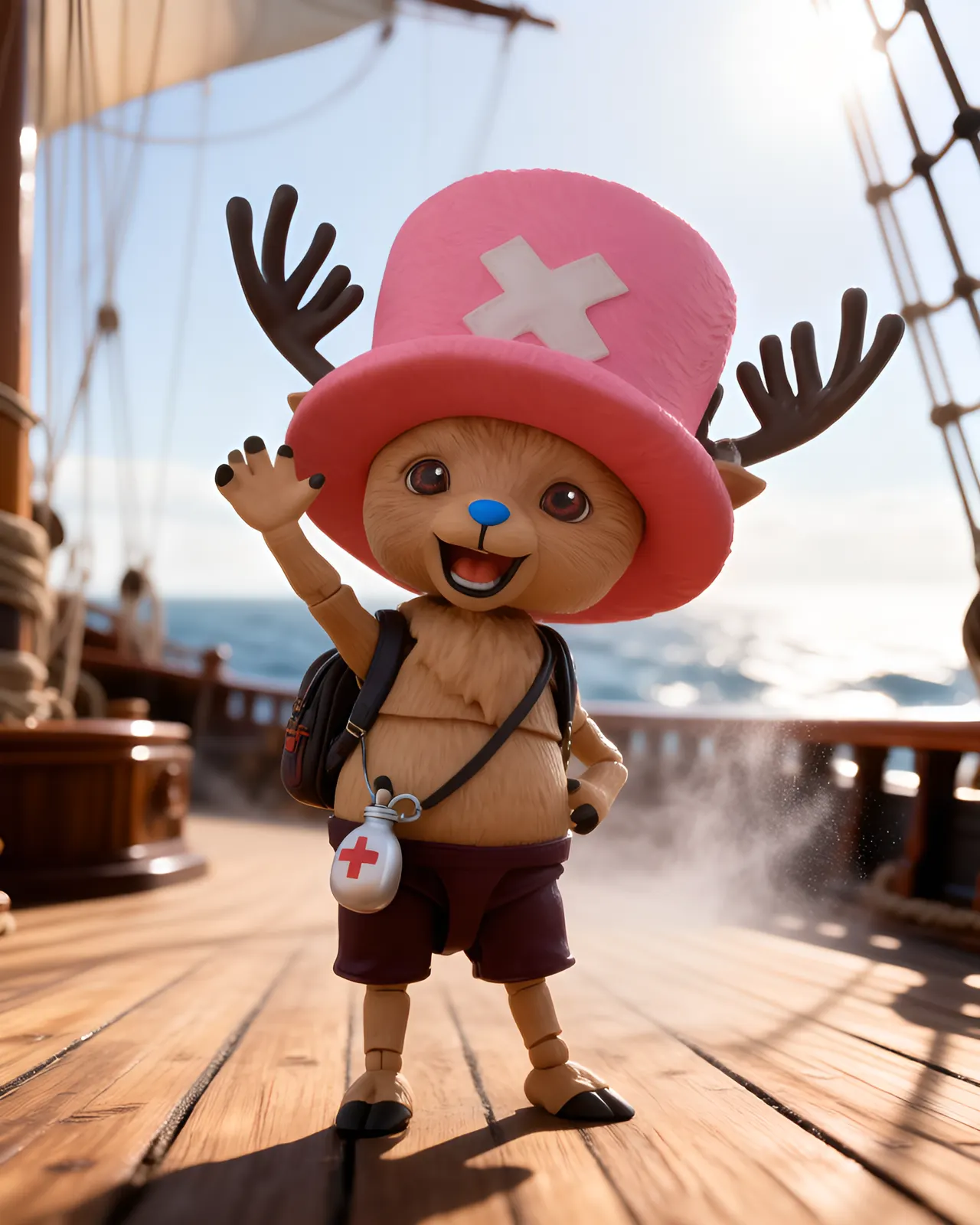Tamashii Nations S.H.Figuarts One Piece Chopper 3.15-in Figure - Image 9