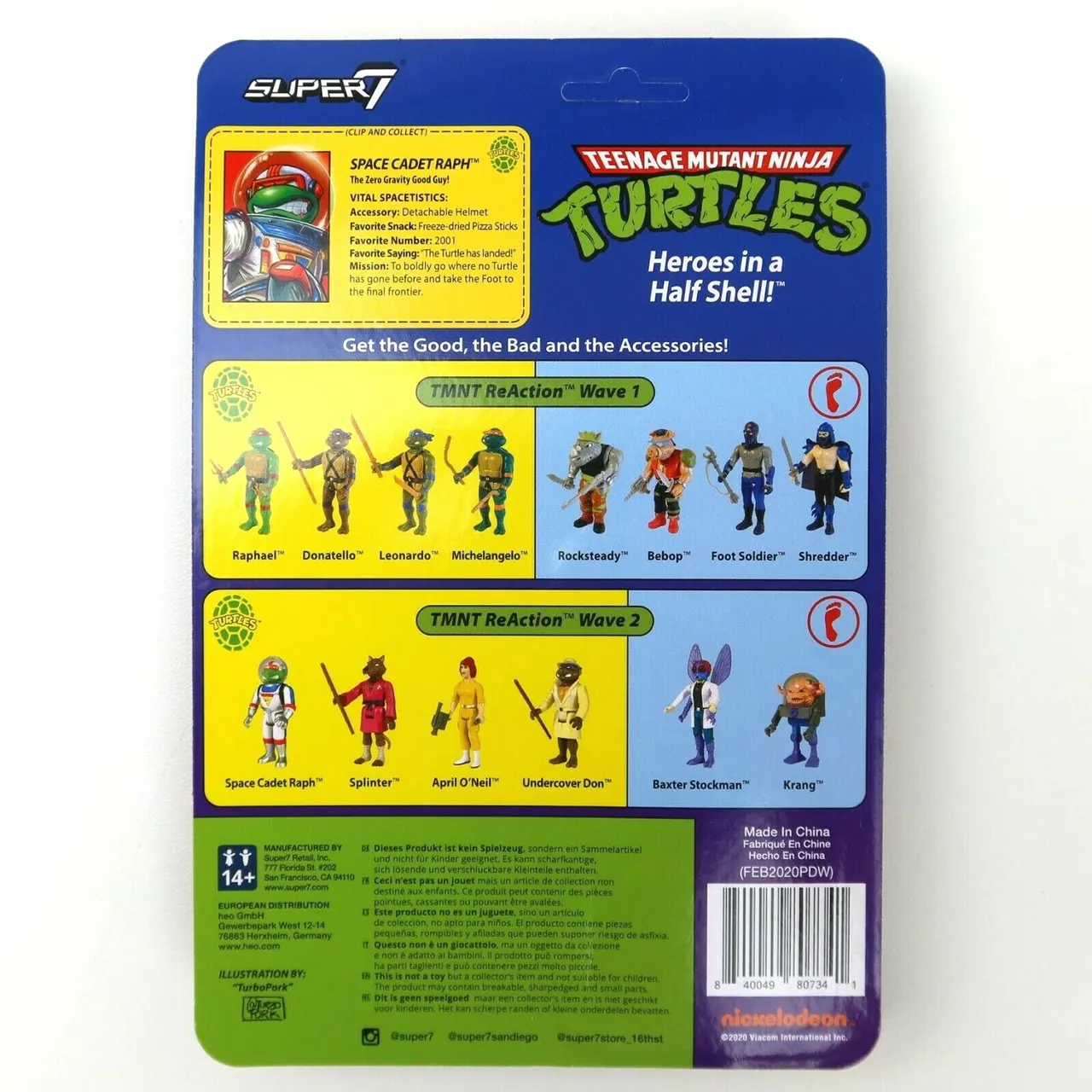 Super7 Space Cadet Raphael Action Figure – 7" ULTIMATES! Wave 2 - Image 5