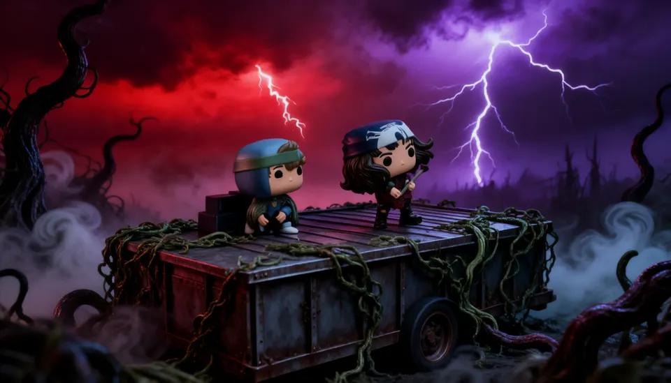 Funko POP! #70257 Dustin Henderson & Eddie Munson – Stranger Things