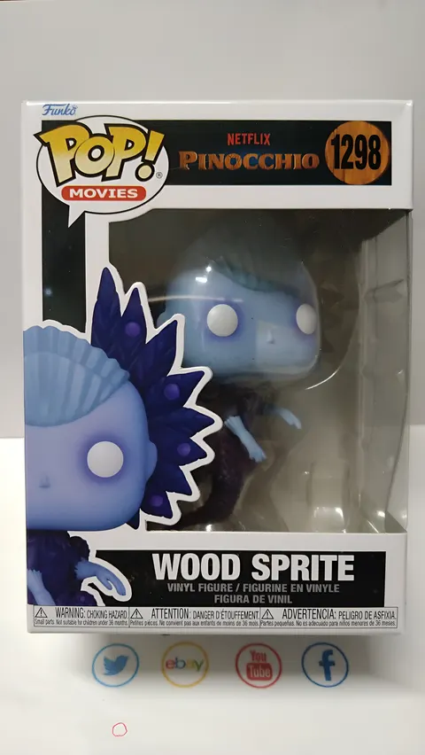 Funko Pop Movies: Netflix Pinocchio – Wood Spirit Sprite Figure