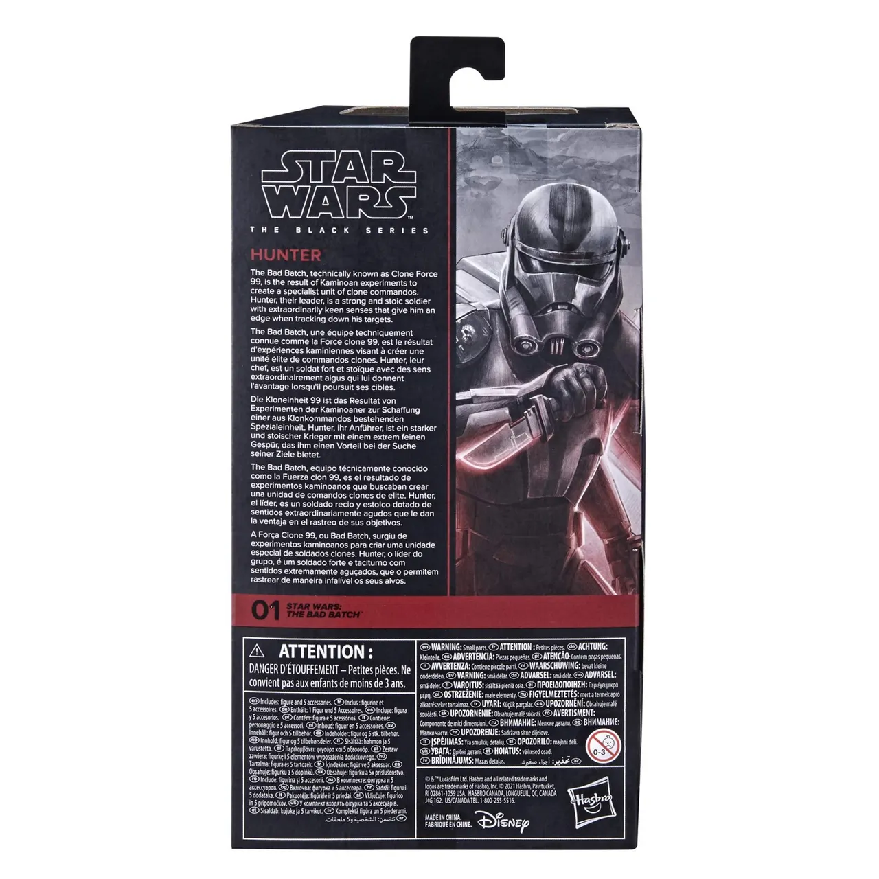 Hasbro Star Wars Black Series Hunter 6-inch Figurine articulée - Image 8