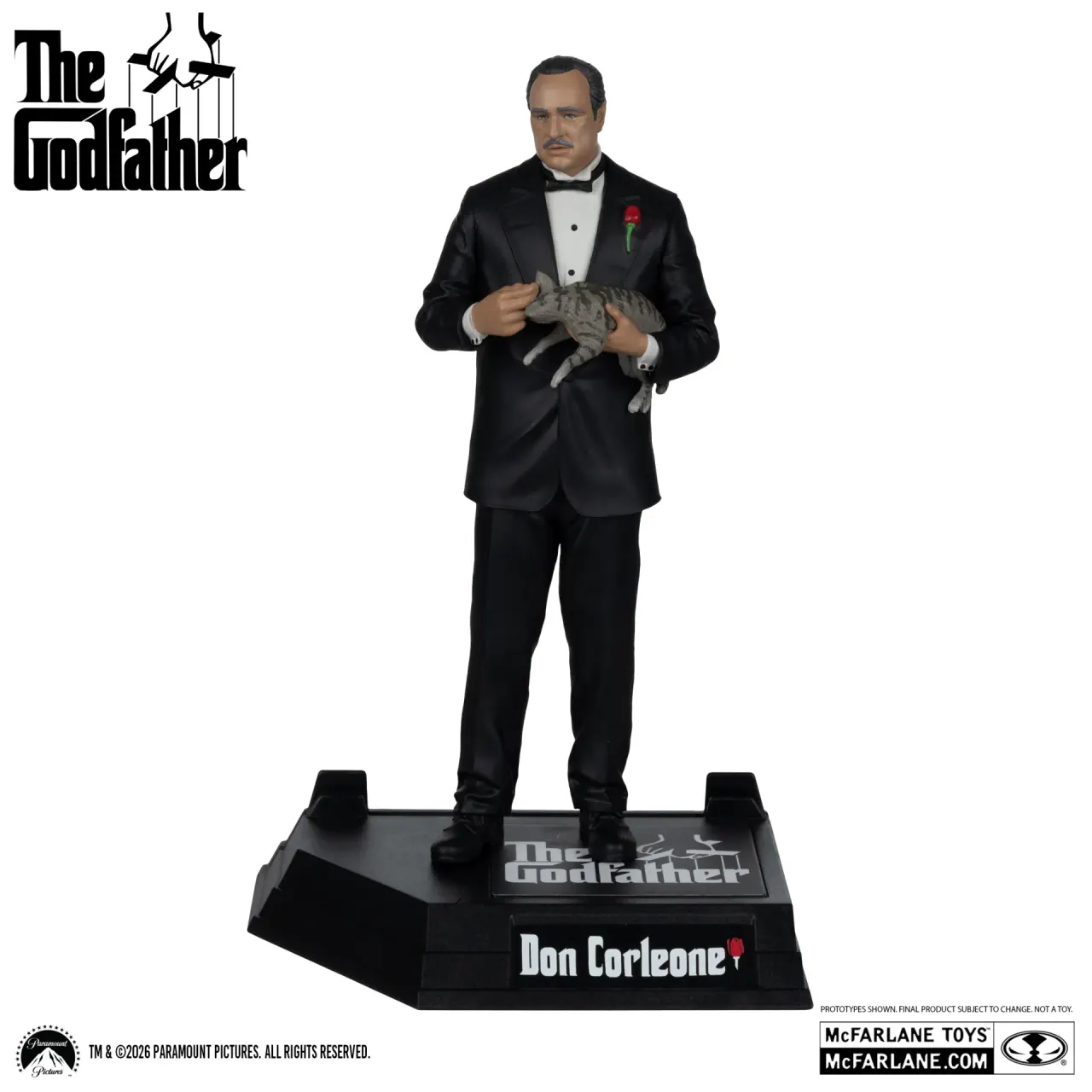 McFarlane Toys Movie Maniacs Don Corleone 17 cm Statue - Image 2