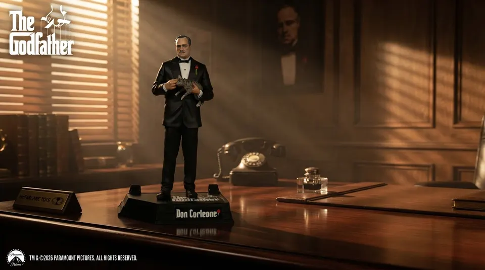 McFarlane Toys Movie Maniacs Don Corleone 17 cm Statue