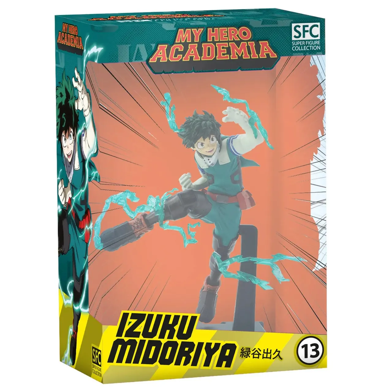 Abystyle Izuku Midoriya One For All Figure – Super Figure Collection - Image 8