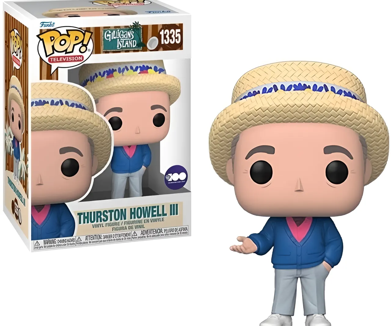 Funko Pop! TV: WB 100th Anniversary – Gilligan’s Island – Thurston Howell - Image 2