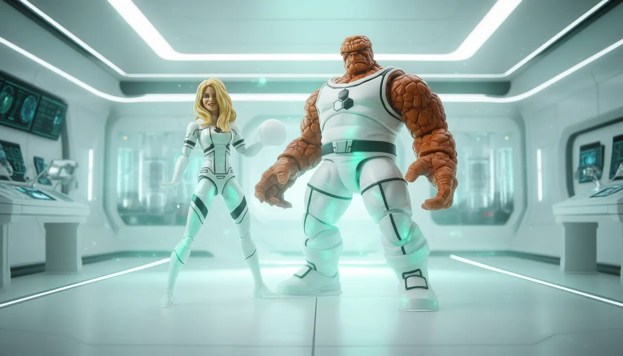 Hasbro Marvel Legends Future Foundation Thing & Invisible Woman 2-Pack - Image 14