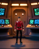 Mego Toys Bandai Spock 5" Wok Figure – P63065 - Thumbnail 2