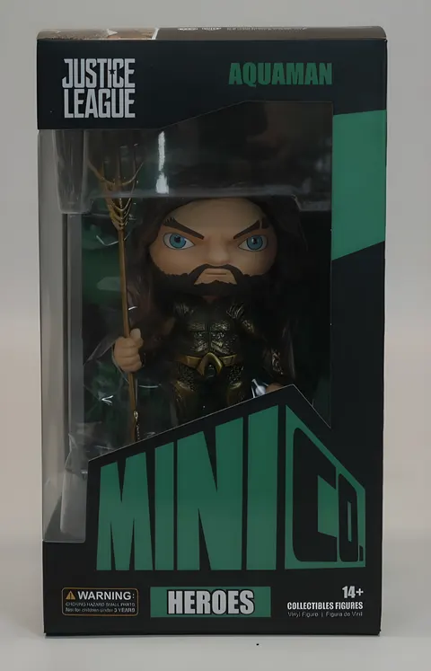 Iron Studios MiniCo Aquaman Figure – DC Comics Collectible