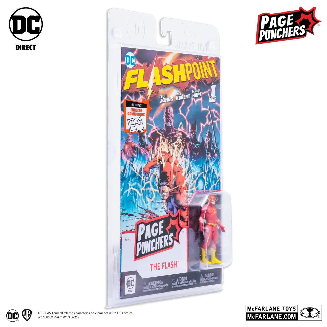 McFarlane Toys The Flash (Flashpoint) 3" Page Punchers Figure - Image 5