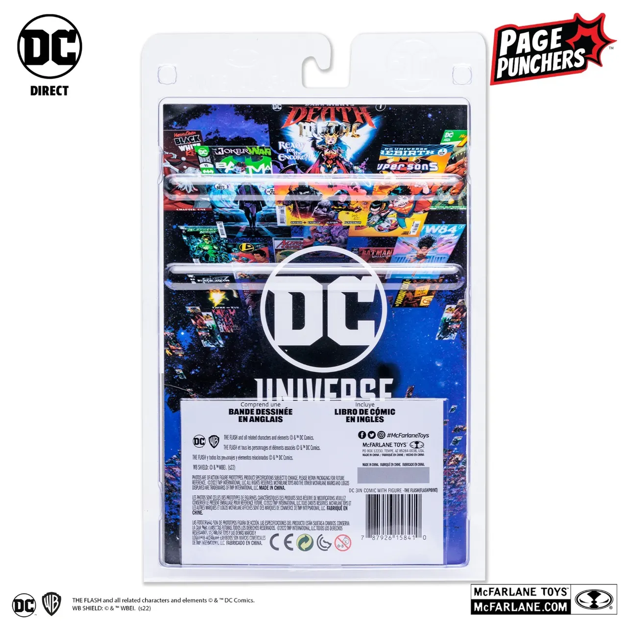 McFarlane Toys The Flash (Flashpoint) 3" Page Punchers Figure - Image 6