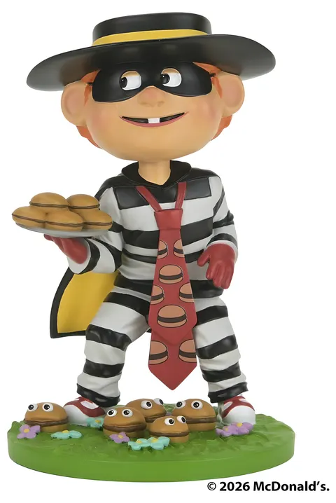 NECA McDonald's Hamburglar Head Knocker Bobblehead – 16 cm