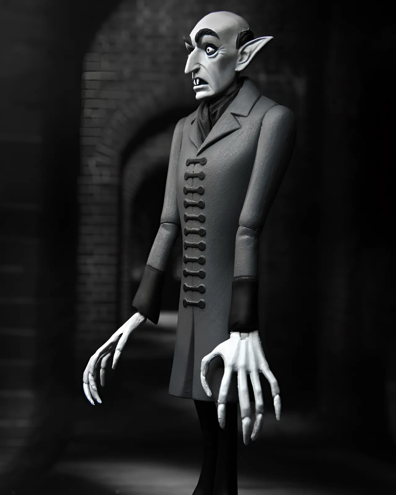 NECA Nosferatu Toony Terrors Count Orlok Silver Screen Edition 15 cm - Image 4