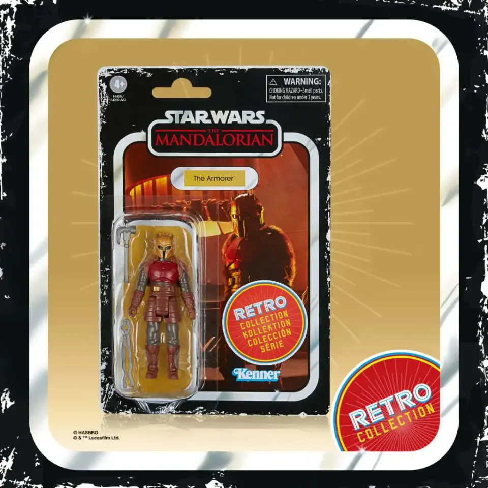 Hasbro Star Wars Retro Collection – The Armorer 3.75" Action Figure - Image 3