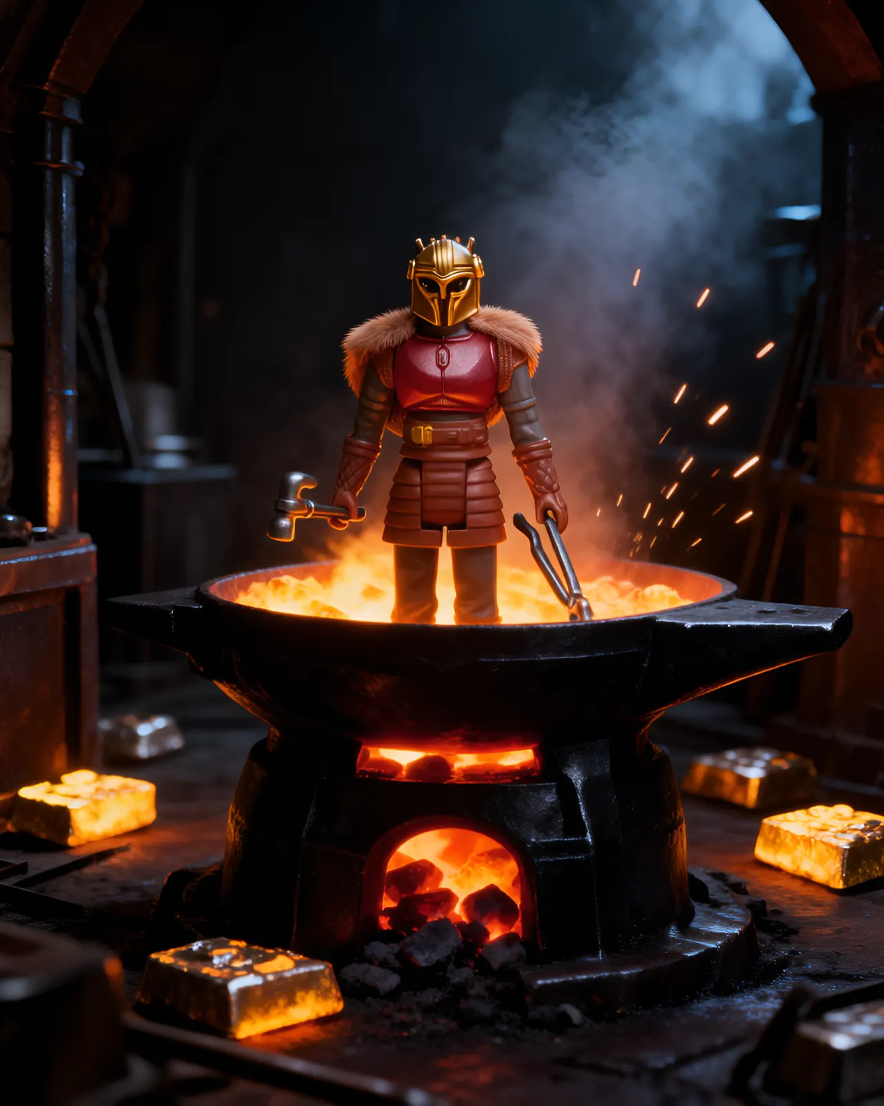 Hasbro Star Wars Retro Collection – The Armorer 3.75" Action Figure - Image 5