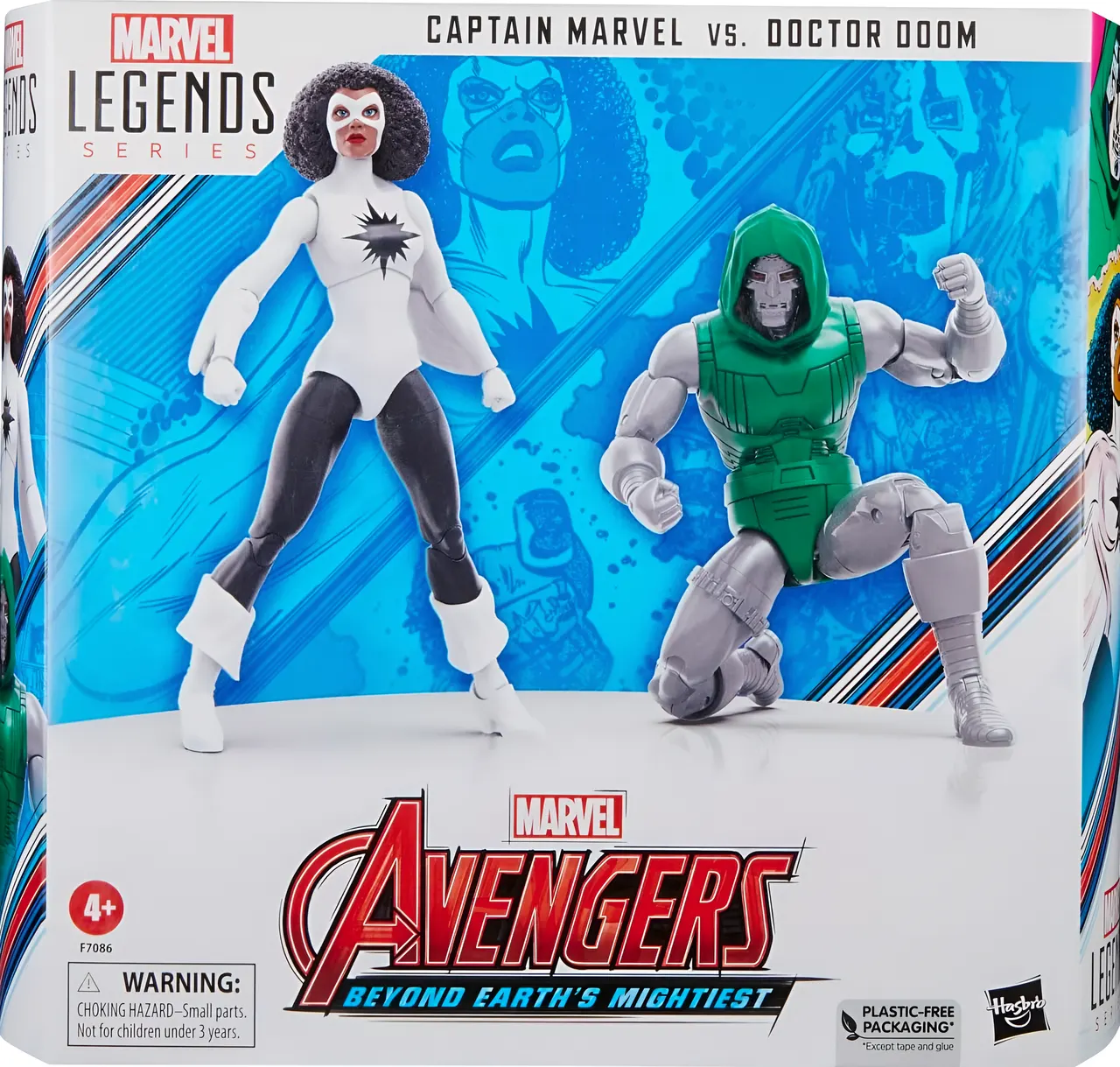 Hasbro Marvel Legends Captain Marvel vs Doctor Doom 2‑Pack - Image 13