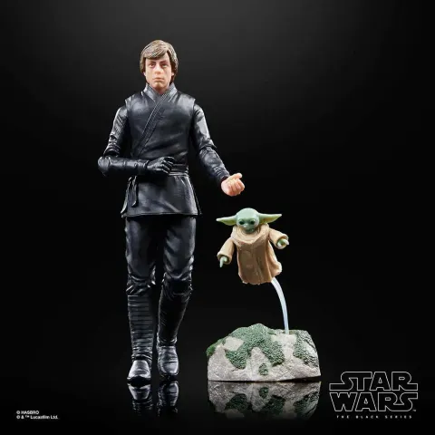 Hasbro Star Wars Black Series Luke Skywalker & Grogu 2-Pack 6"