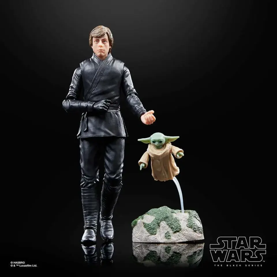 Hasbro Star Wars Black Series Luke Skywalker & Grogu 2-Pack 6" - Image 1
