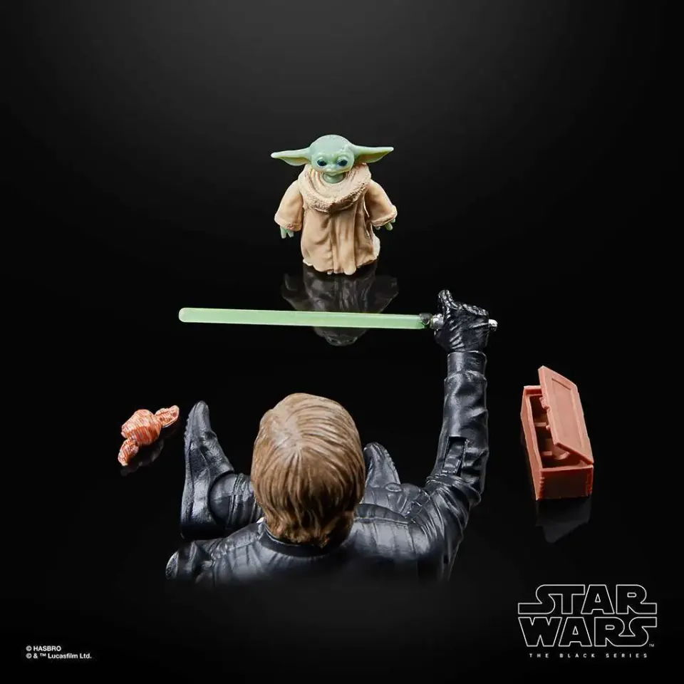 Hasbro Star Wars Black Series Luke Skywalker & Grogu 2-Pack 6" - Image 10