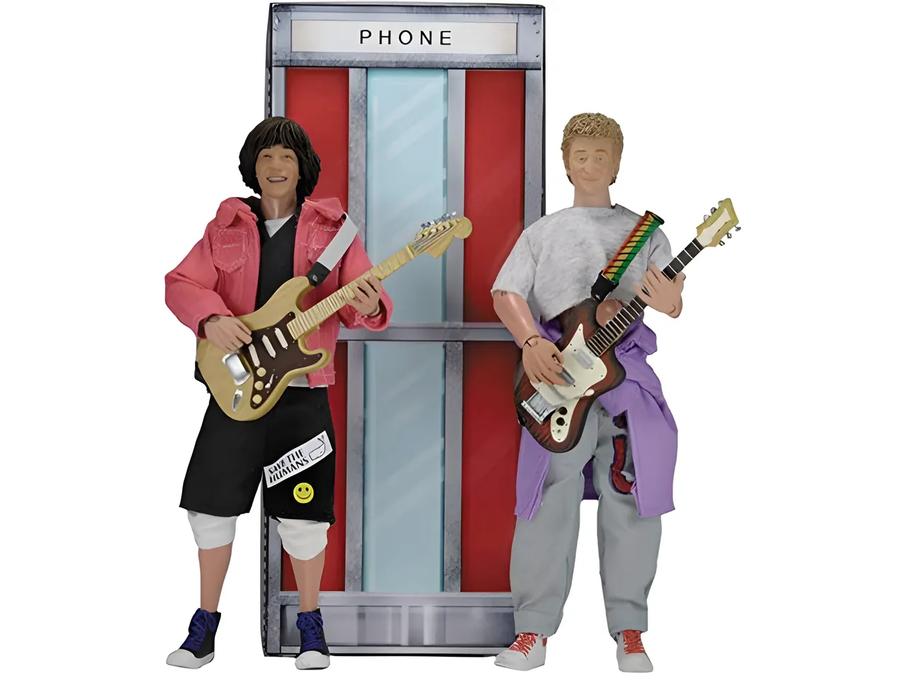 NECA Bill & Ted 8\" Retro Cloth 2-Pack – 8\" Figuras coleccionables - Image 5