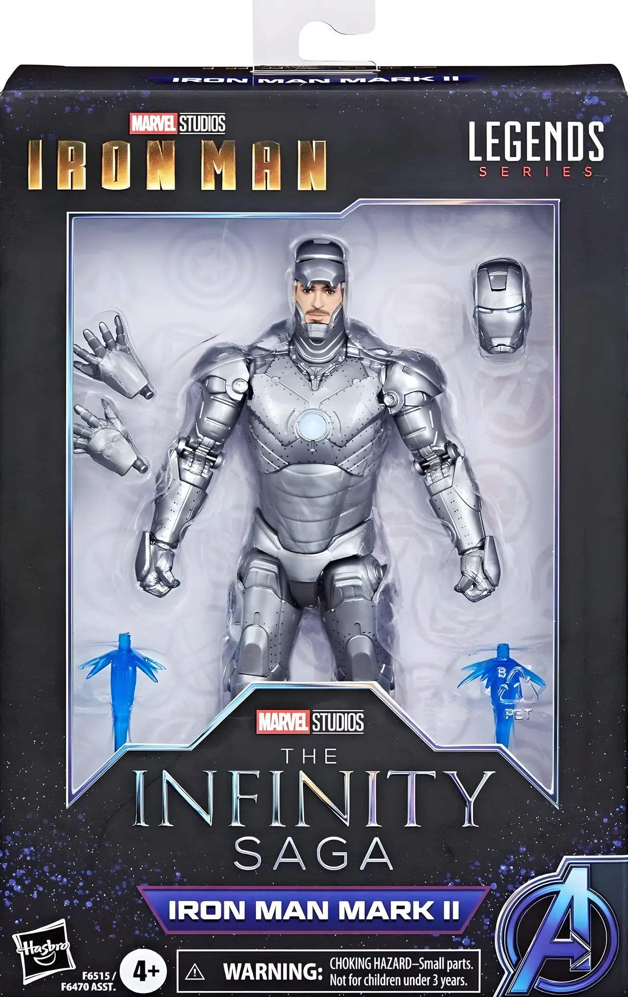 Hasbro Marvel Legends Iron Man Mark II (Infinity Saga) 6" Figure - Image 8