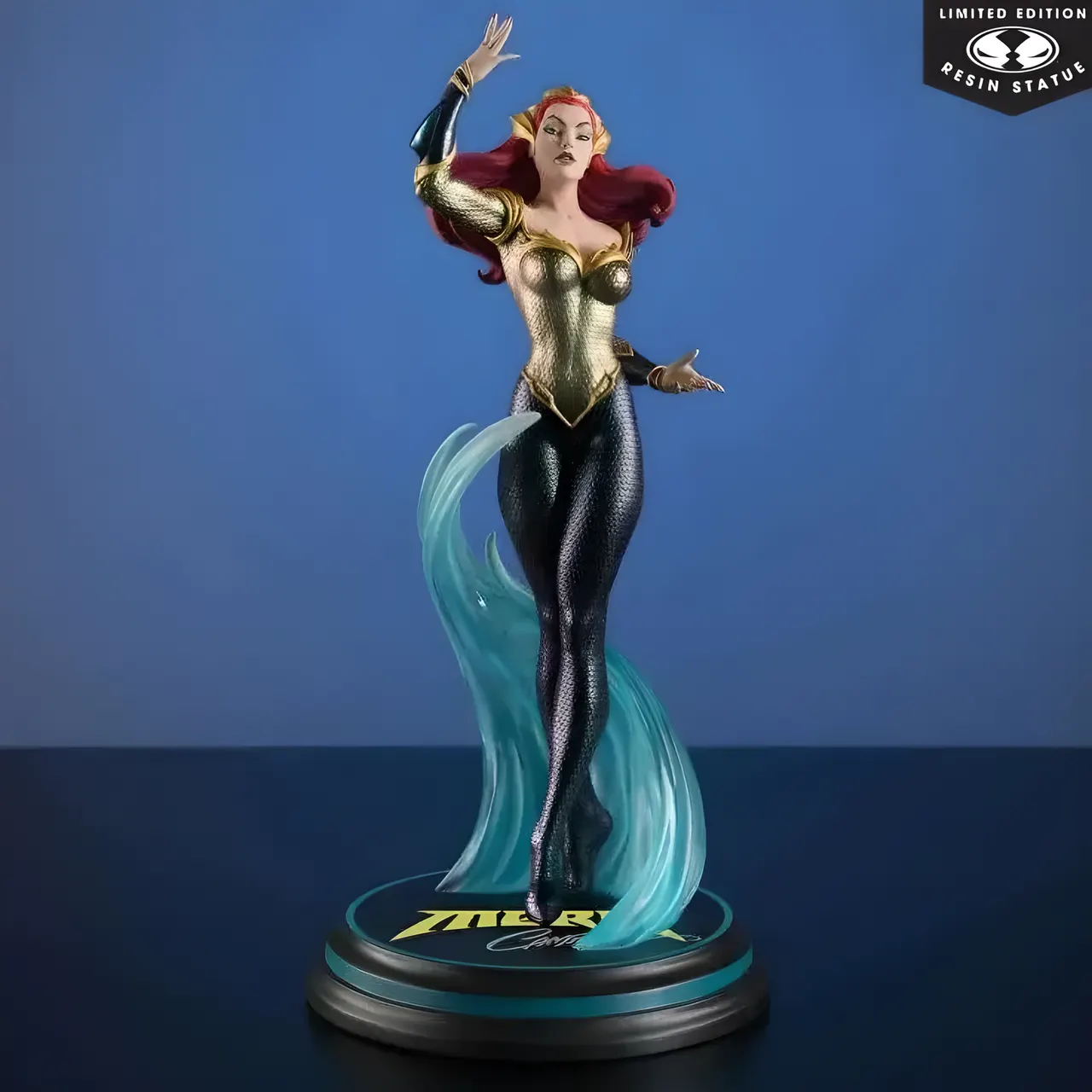 McFarlane Toys DC Cover Girls Mera J. Scott Campbell 1:8 Resin Statue - Image 1