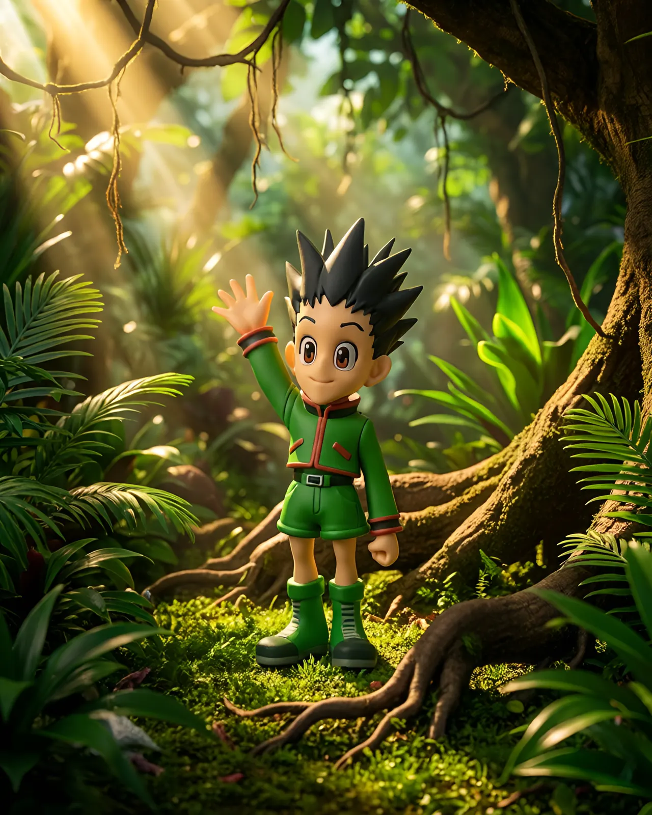 Minix Hunter × Hunter Gon Freecss 12 cm Vinyl Figure - Image 3