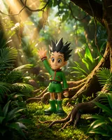 Minix Hunter × Hunter Gon Freecss 12 cm Vinyl Figure - Thumbnail 3