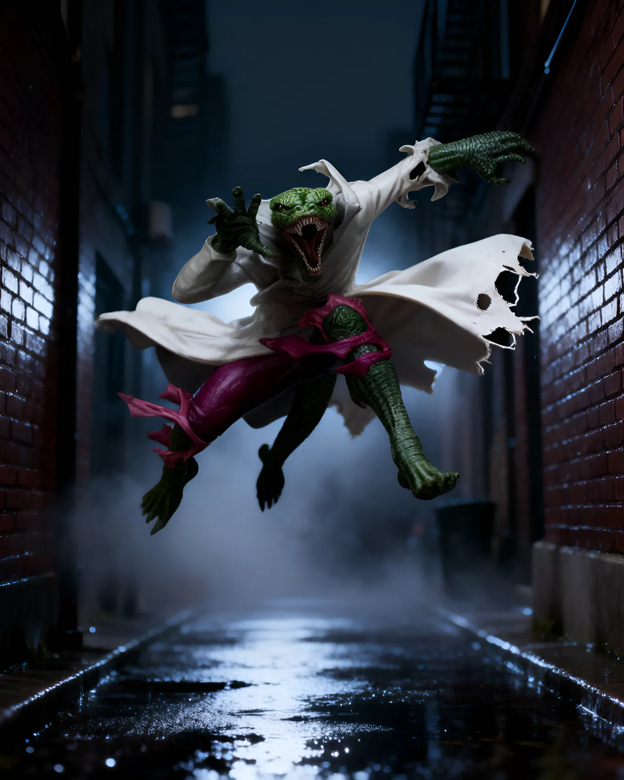 McFarlane Toys The Lizard 1:10 Scale Collectible – Spider-Man #2 - Image 6