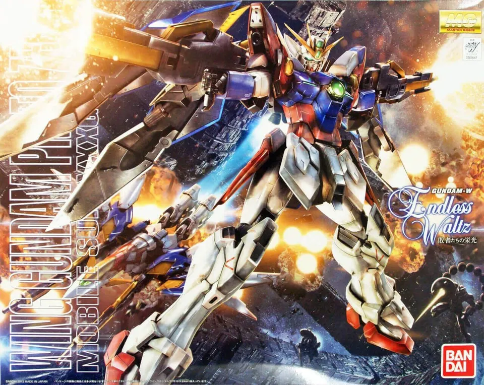 Bandai Gundam Wing Proto Zero EW Master Grade 1/100 Model Kit - Image 2