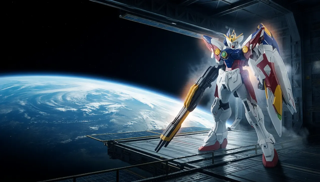 Bandai Gundam Wing Proto Zero EW Master Grade 1/100 Model Kit - Image 4